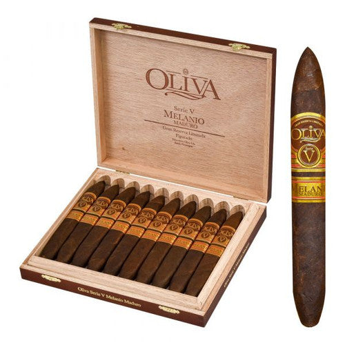 Oliva Serie V Melanio Figurado Maduro 6.5x52 10ct