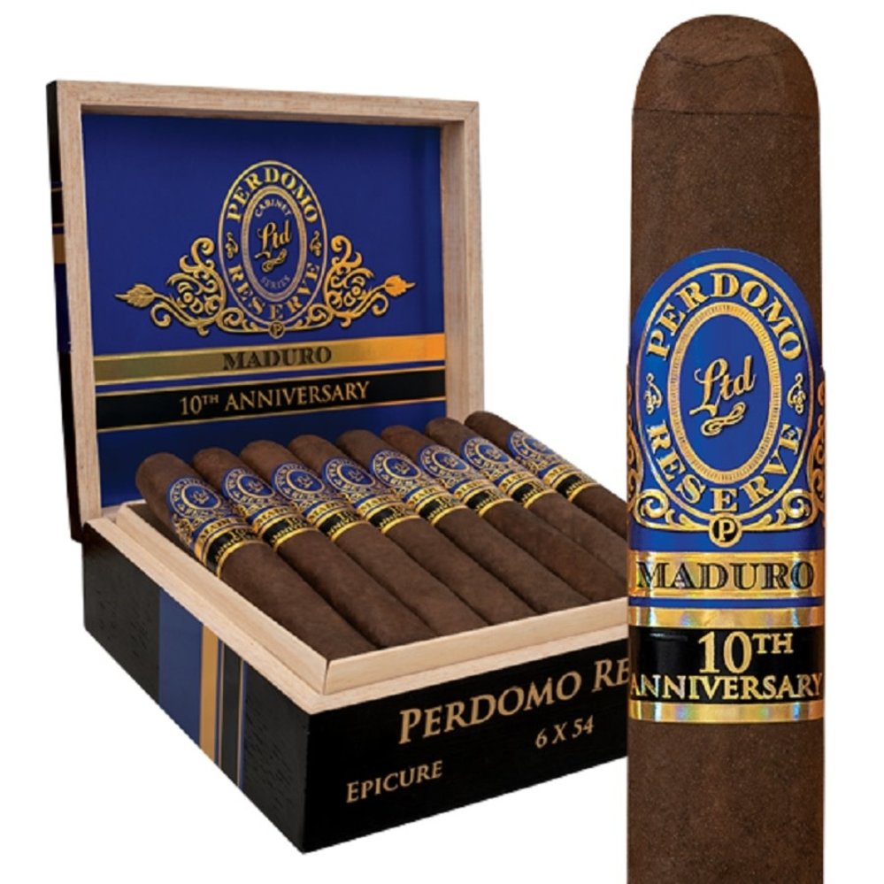 Perdomo 10th Anniversary Reserve Epicure Maduro 6x54 25ct