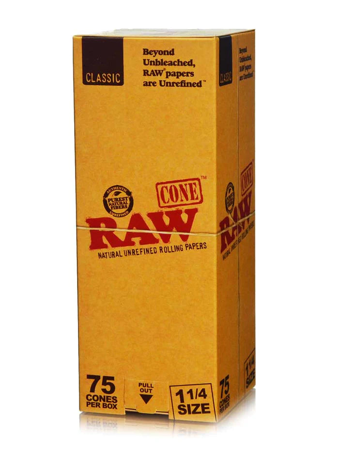 Raw Cone 75ct Bulk - 1/4 Classic