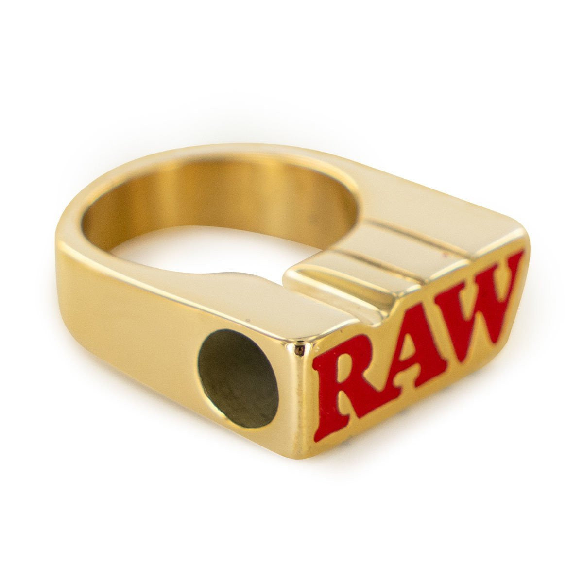 RAW Smoke Ring Gold Finish 11