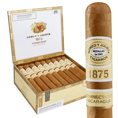 Romeo Y Julieta 1875 Nicaragua Conn Toro 52x6 25ct