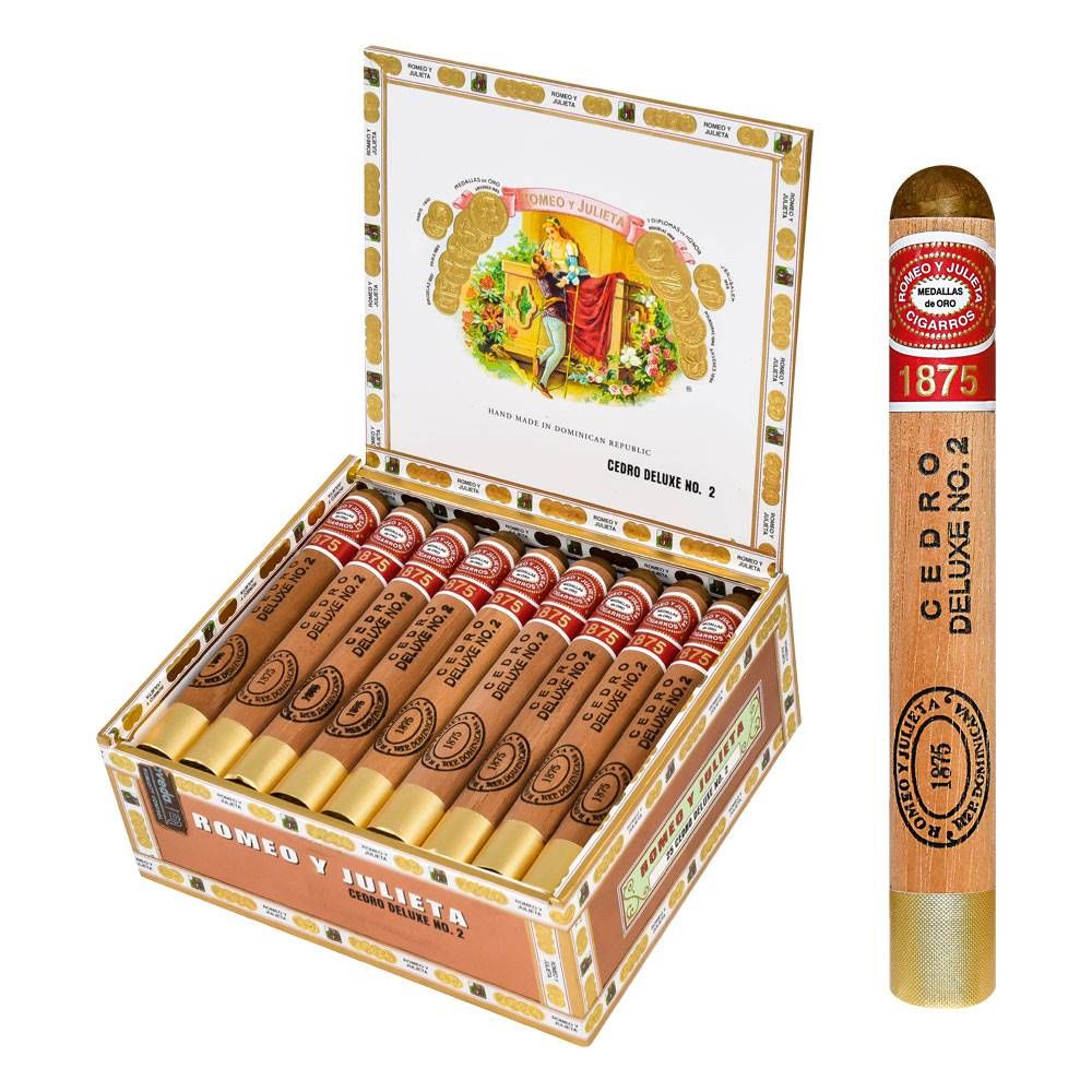 Romeo y Julieta 1875 Cedro Deluxe No2 5.5x44 25ct Natural