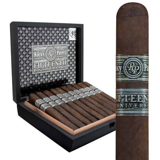 Rocky Patel 15th Anniversary Toro Cello 6.5x52 20ct