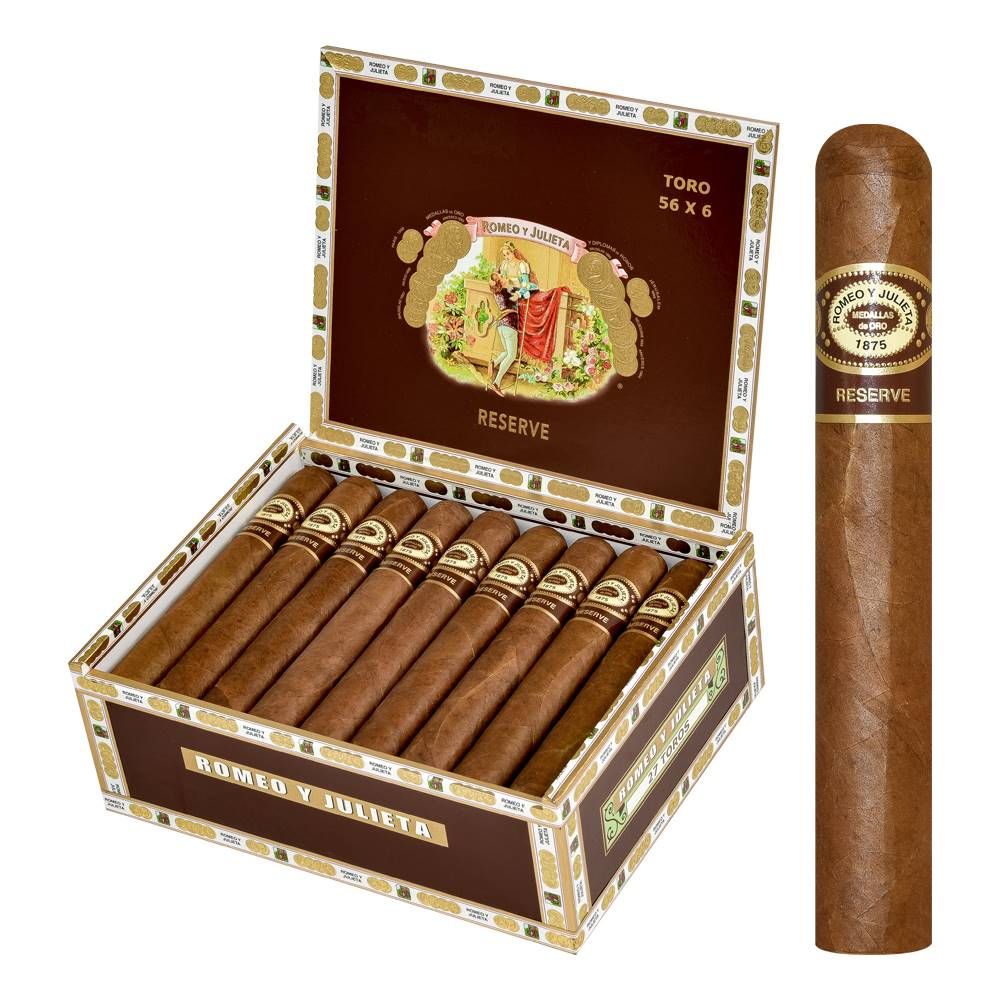 Romeo y Julieta Habana Reserve Toro 56x6 20ct