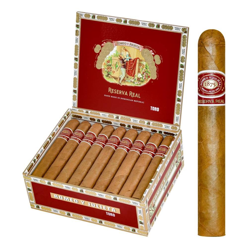 Romeo y Julieta Reserva Real Toro 6x54 25ct