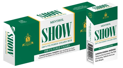 Show Little Cigar Menthol 100 10/20 [CLEARANCE / FINAL SALE]