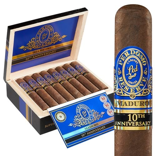 Perdomo 10th Anniversary Reserve Super Toro Maduro 6x60 25ct