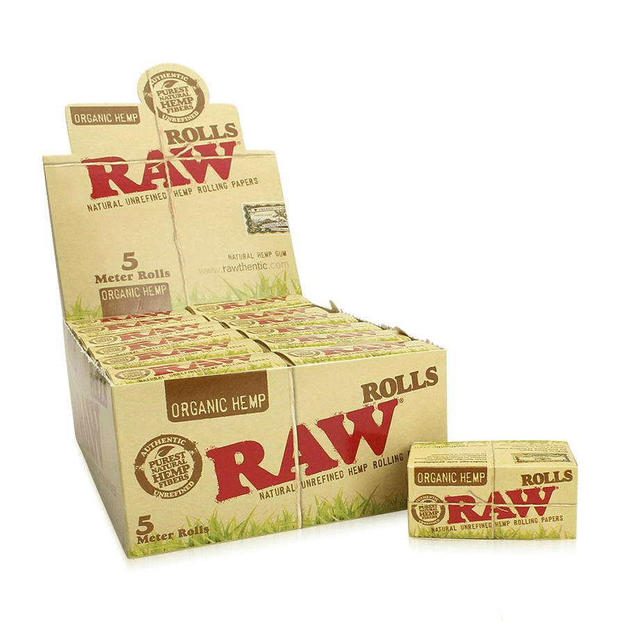 RAW Rolls Organic 5 Meter 24ct