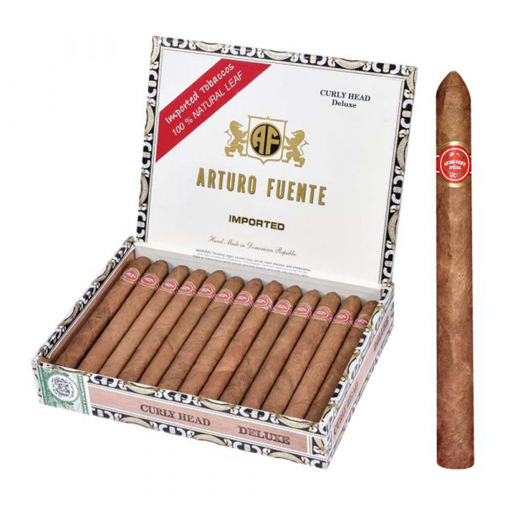 Arturo Fuente Curly Head Dlx Natural 6.5x43 25ct