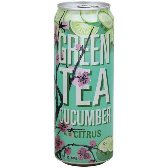 Arizona 24/23oz Green Tea Cucumber [1.20$ +Crv included]