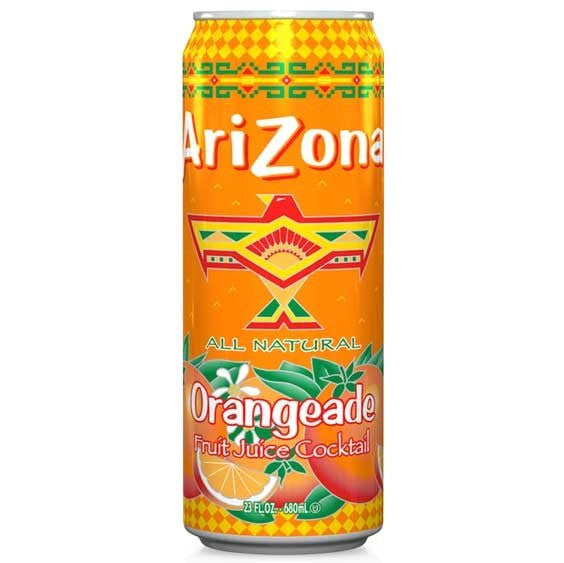 Arizona 24/23oz Orangeade [1.20$ +Crv included]