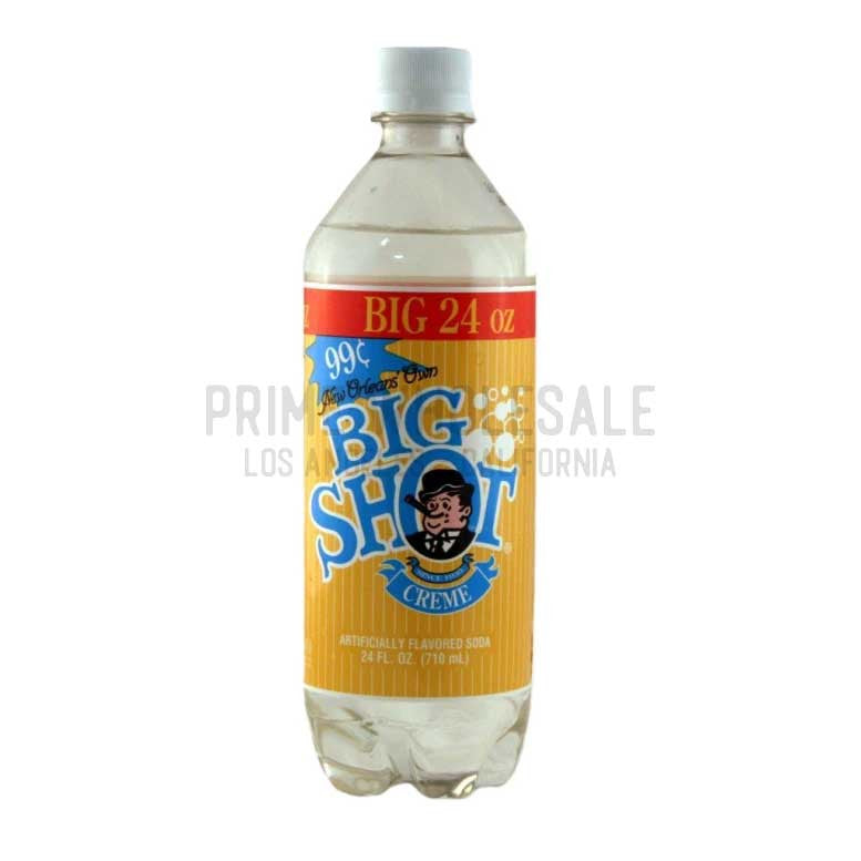 Big Shot Cream Soda 24ct