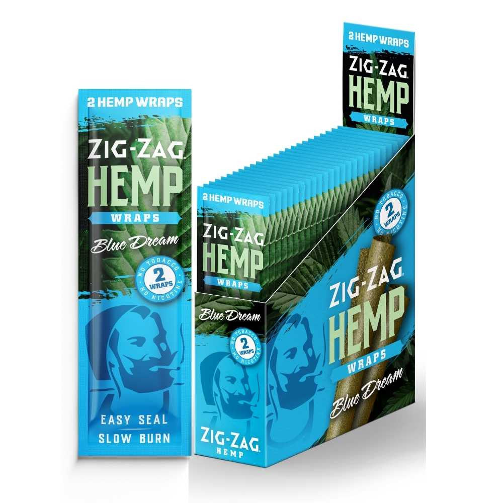 Zig Zag Hemp Wraps Blue Dream 25/2ct