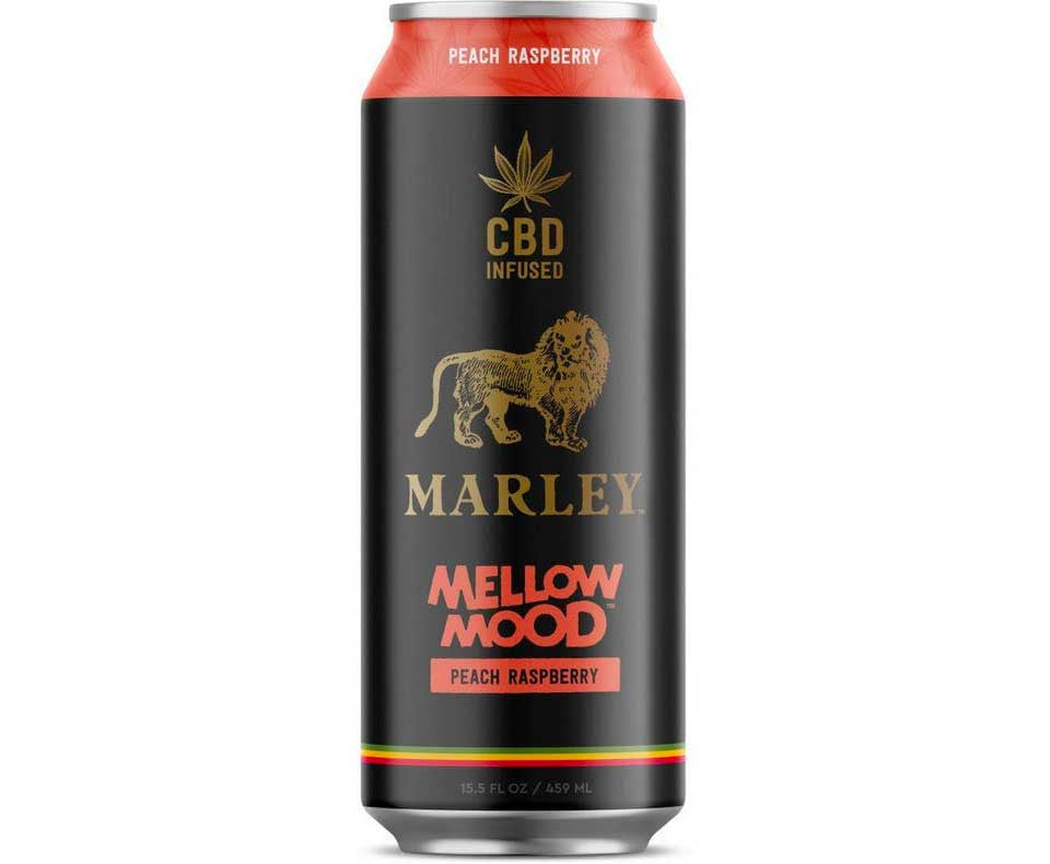 Bob Marley Mellow Mood Peach Raspberry 12ct [+0.60 crv included]