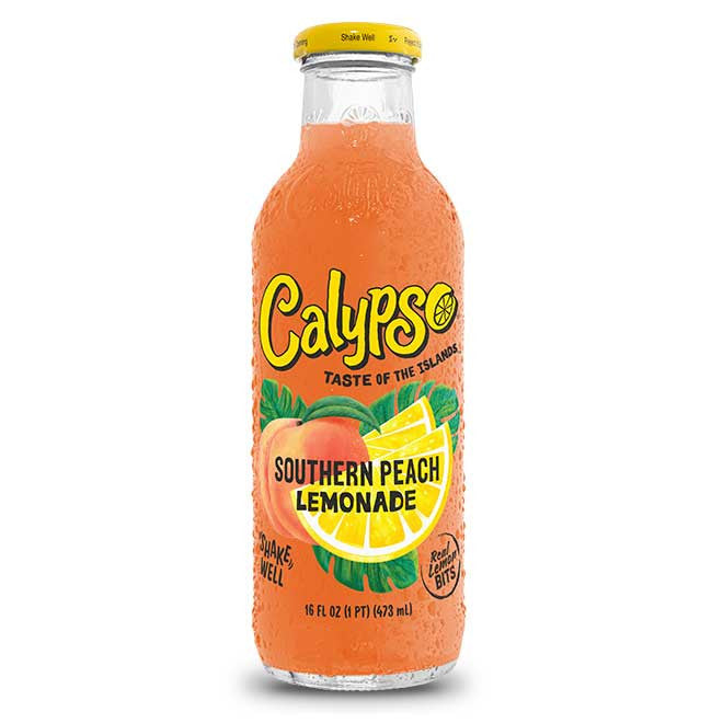 Calypso Southern Peach Lemonade 12/20oz [0.60 Crv Included]