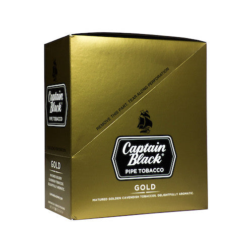 Captain Black Pouch Gold 5ct 1.5oz/Ea