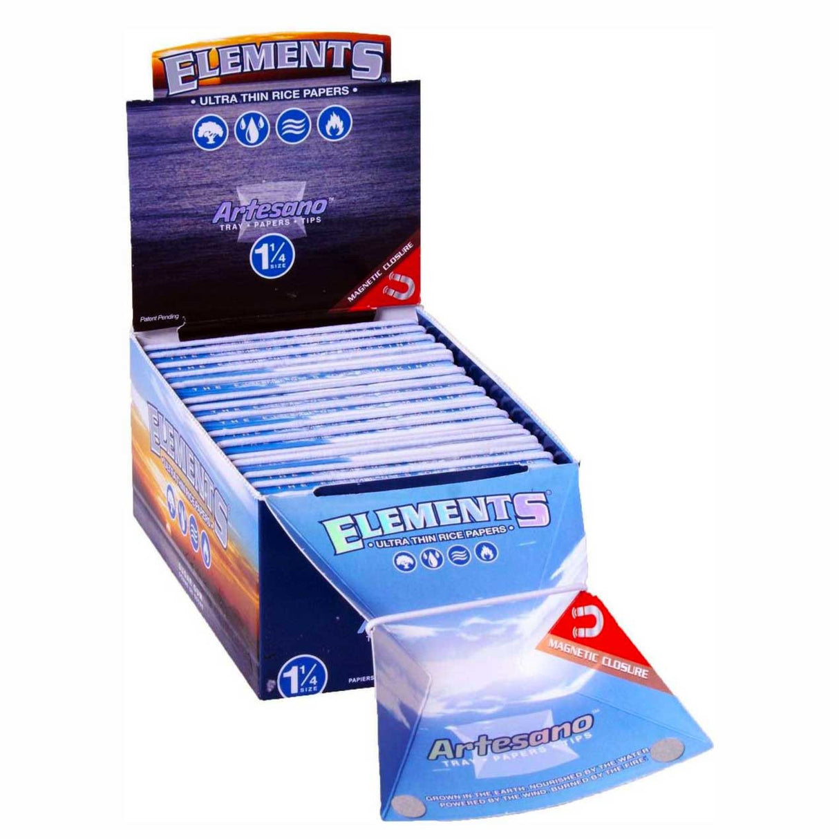 Elements Artesano 1 1/4 Ultra Thin Rice Paper