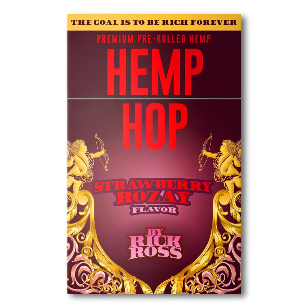 Hemp Hop Smokes Strawberry Rozay 10/20ct