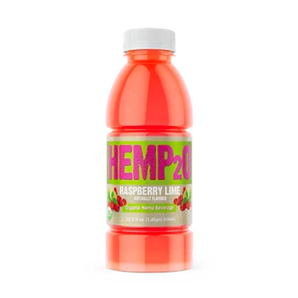 Hemp2O Raspberry Lime 12ct/16.9oz [0.60$ Crv Included]