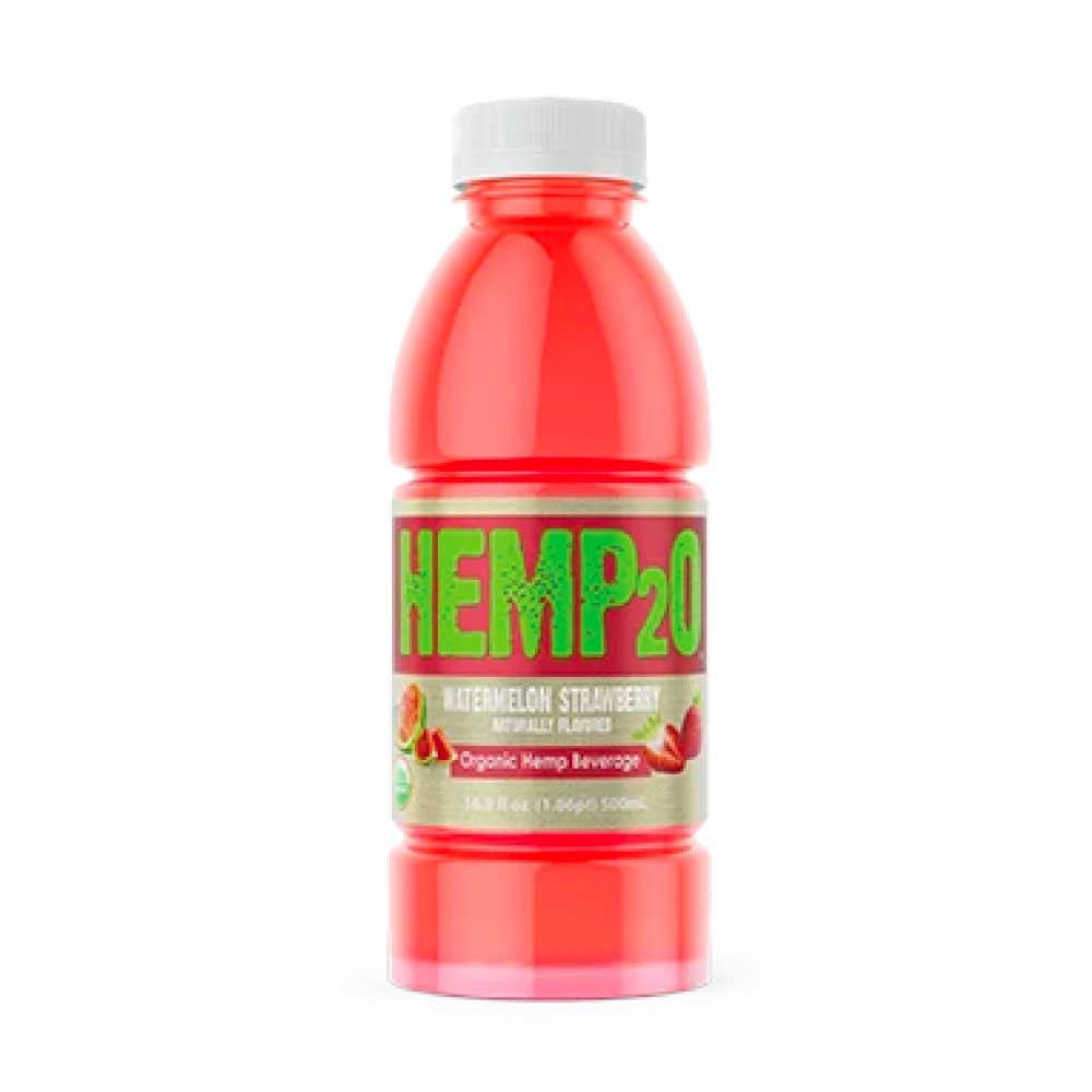 Hemp2O Watermelon Strawberry 12ct/16.9oz [0.60$ Crv Included]