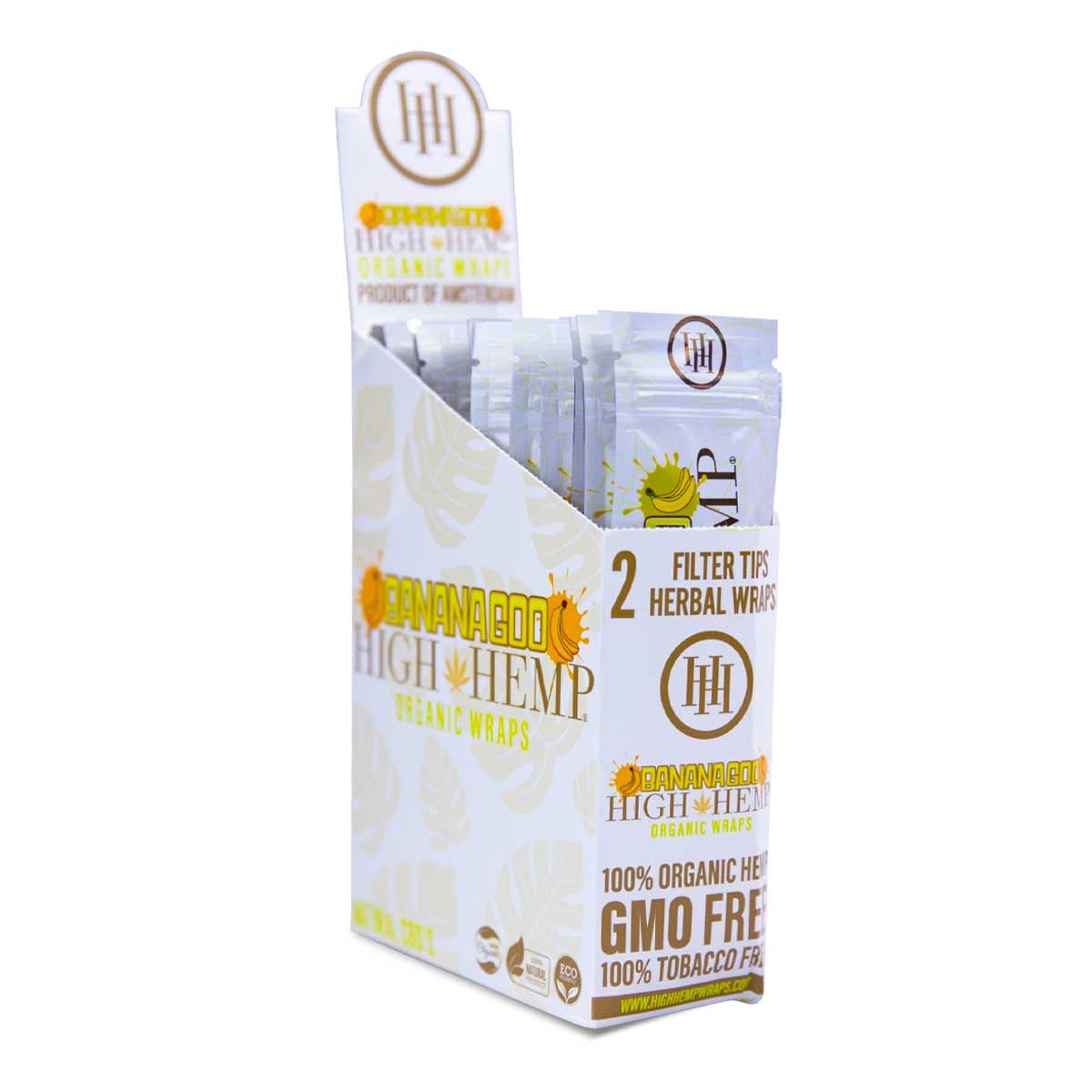 High Hemp Wraps BananaGoo 25pk/2ct