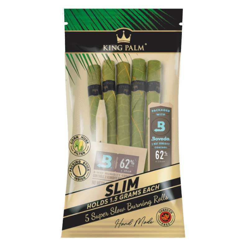 King Palm Pouch 5 Slim Rolls (15/5ct)