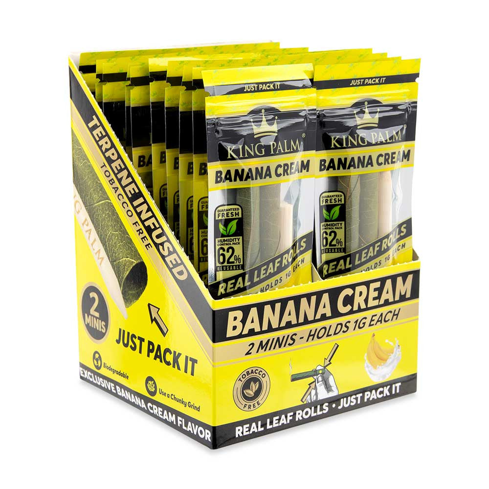 King Palm Mini Banana Cream 20/2ct