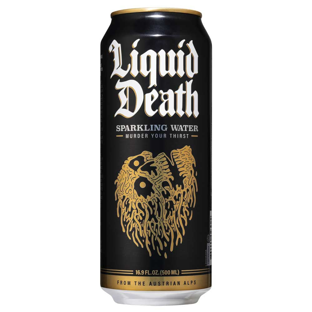 Liquid Death Sparkling Water 16.9oz 12pk (0.60 +crv included]