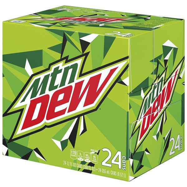 Mountain Dew 24/20oz [1.20$ Crv Included]