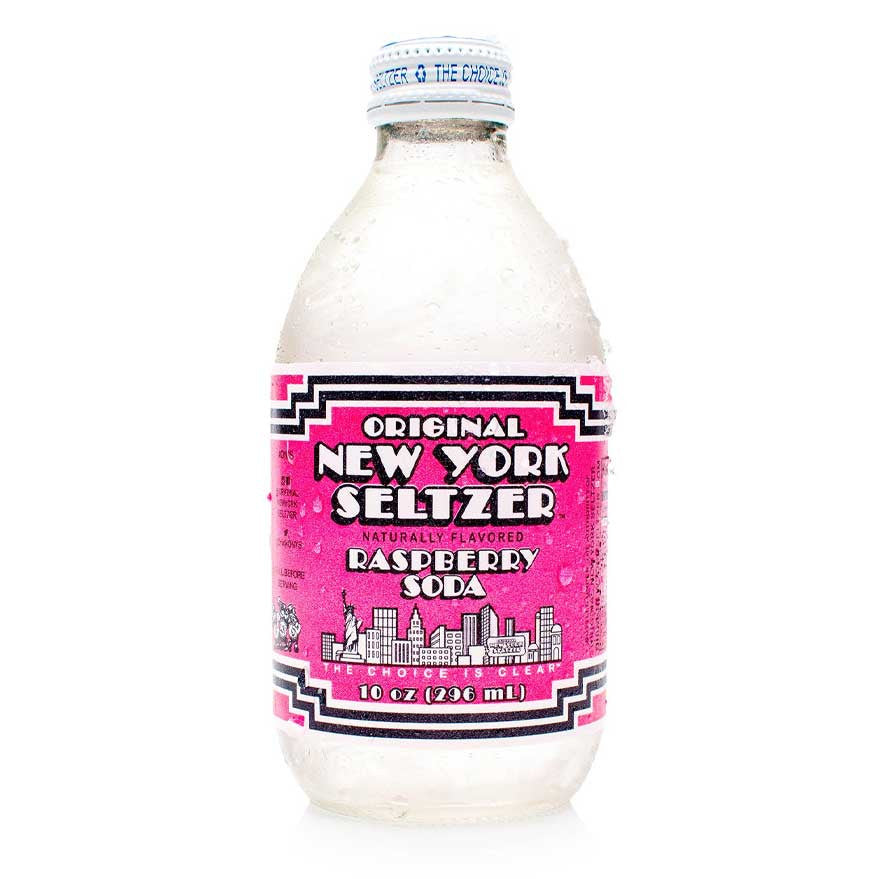 New York Seltzer 24/10oz Raspberry [1.20$ +crv included]