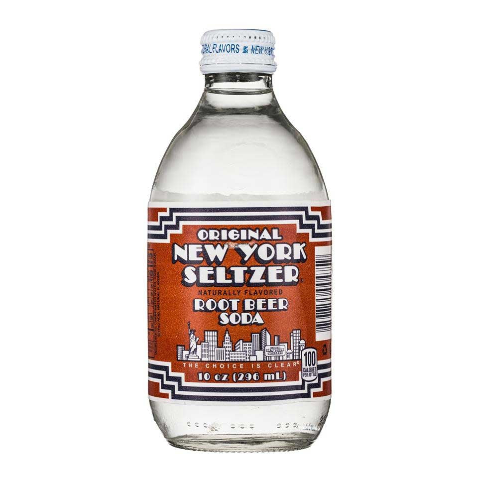 New York Seltzer 24/10oz Root Beer [1.20$ +crv included]