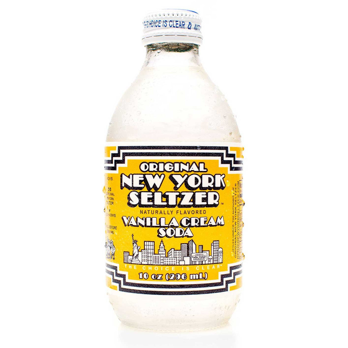 New York Seltzer 24/10oz Vanilla Cream [1.20$ +crv included]