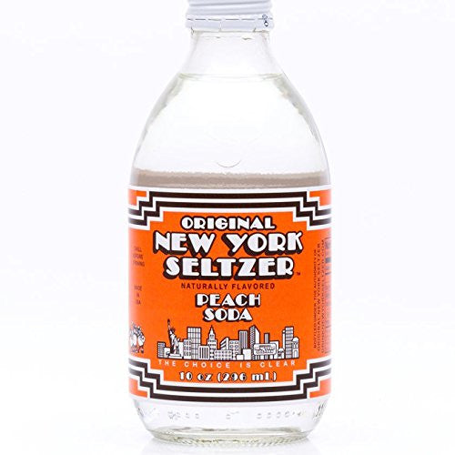 New York Seltzer 24/10oz Peach [1.20$ +crv included]