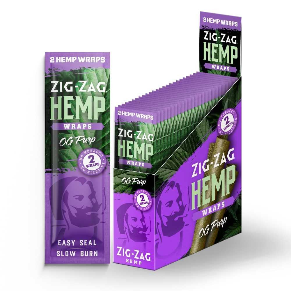 Zig Zag Hemp Wraps OG Purp 25/2ct