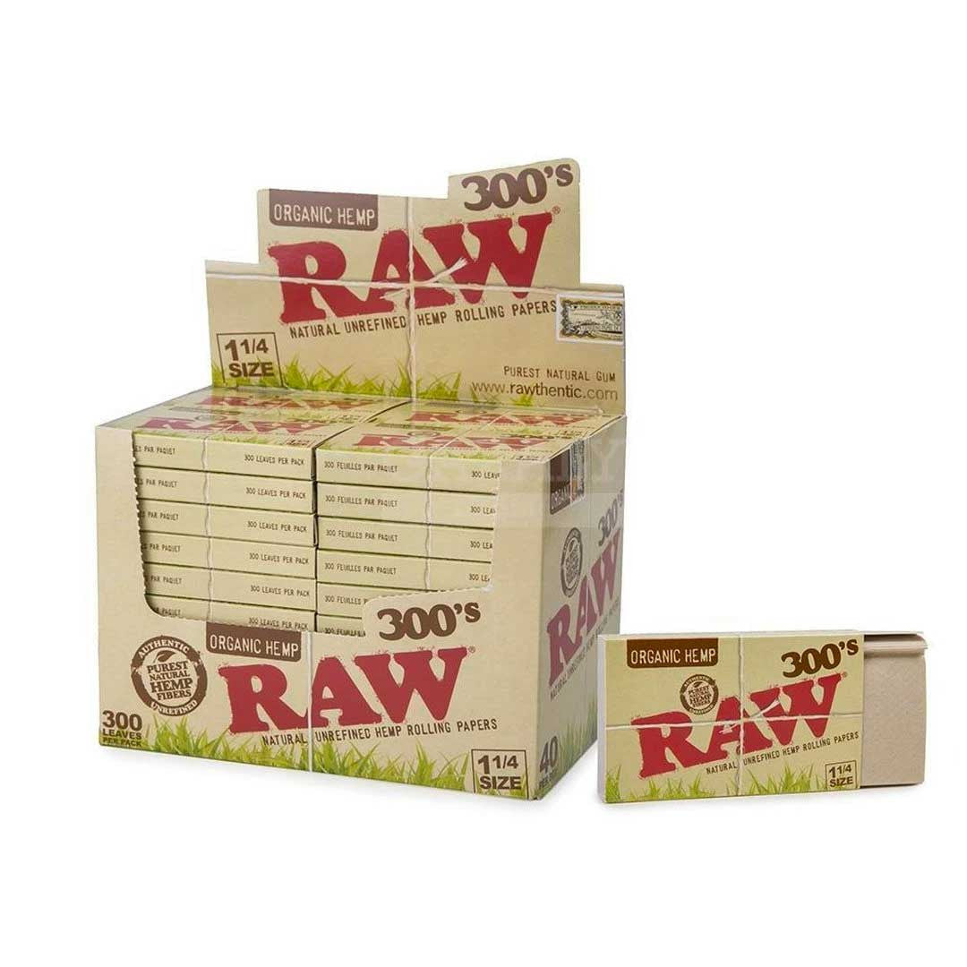 RAW 300s 1 1/4 Organic 40ct