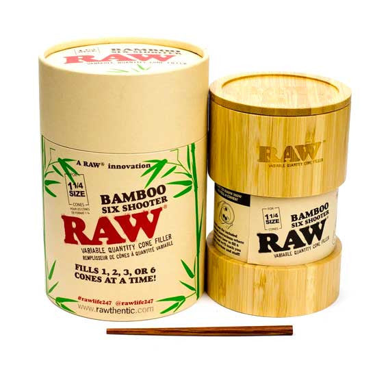 Raw Six Shooter Bamboo - 1/4