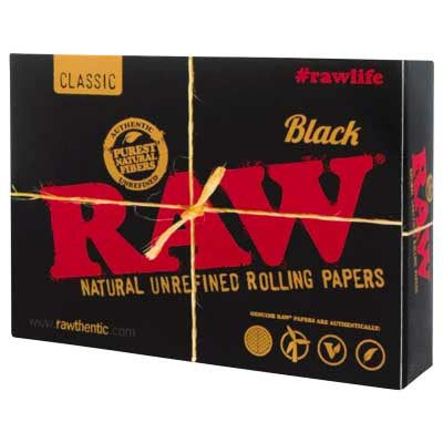 Raw Playing Cards Black 1 Deck