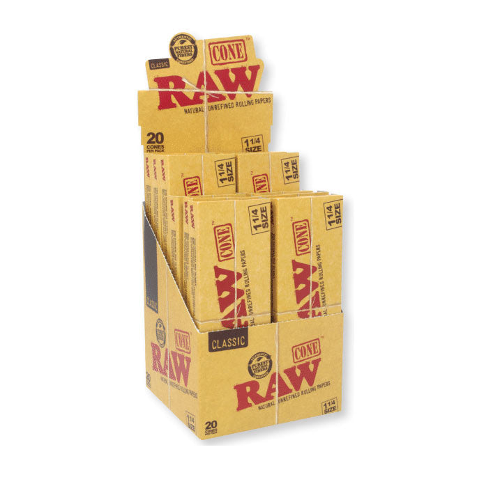 Raw Cone Classic 20ct - 1 1/4 12/20ct