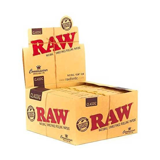 RAW Classic Connoisseur KS Slim Paper + Tips