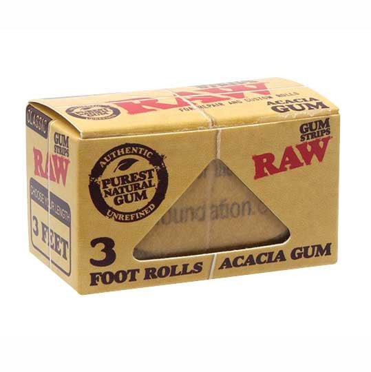 Raw Unrefined Gummed Strip Rolls 24ct