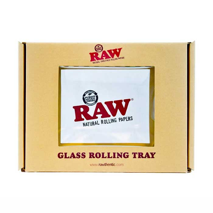 Raw Rolling Tray Glass Mini Star [Extra Durable]