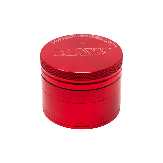 RAW x Hammercraft 2inch 4pc Grinder - Red