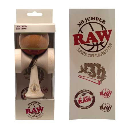 Raw x No Jumper Kendama Toy w/ Toke Hole