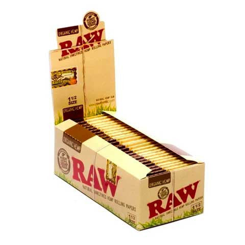 RAW Organic Hemp 1 1/2 Rolling Paper