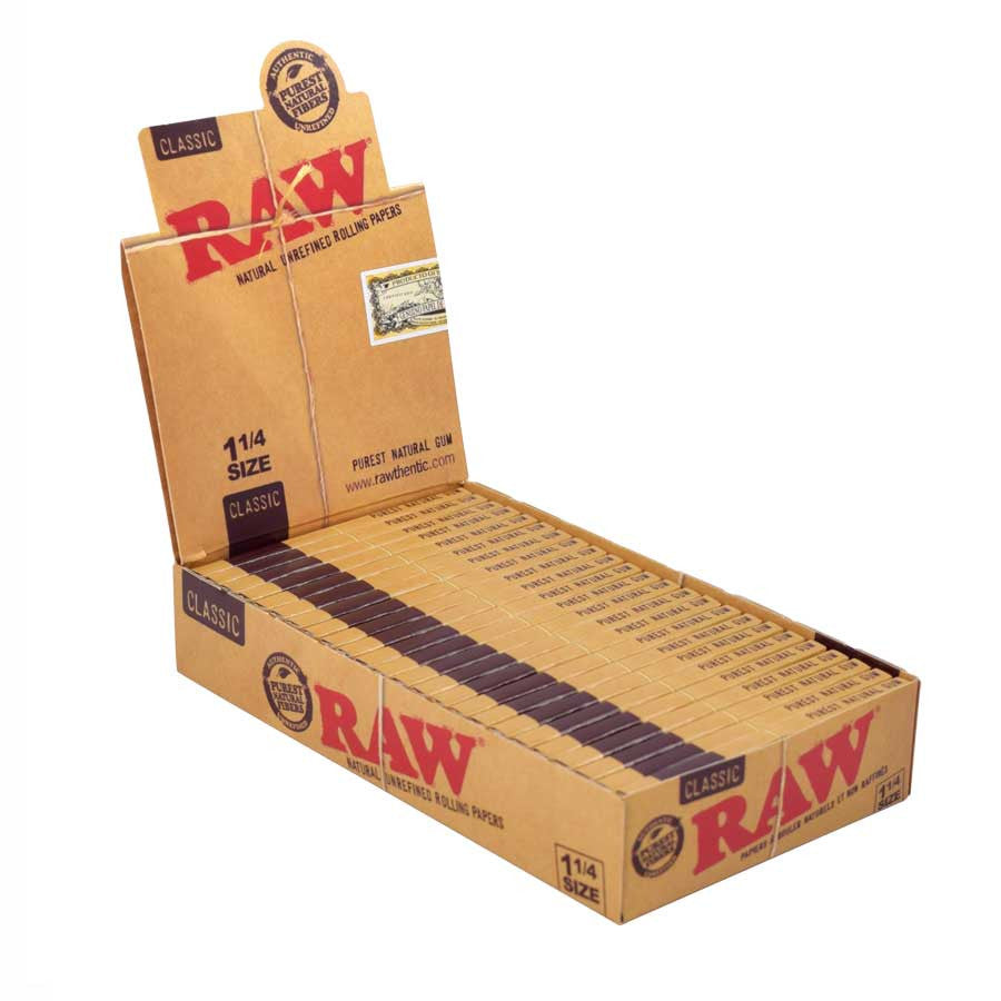 RAW Classic 1 1/4 Rolling Paper 24ct