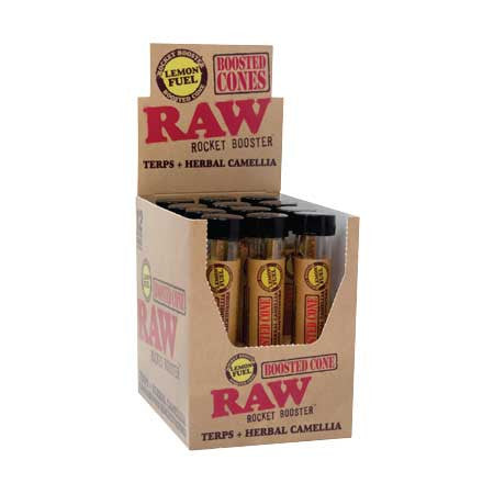 Raw Rocket Booster 12ct - Lemon Fuel