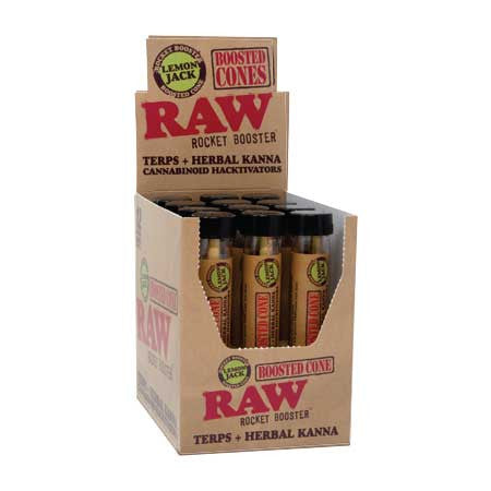 Raw Rocket Booster 12ct - Lemon Jack