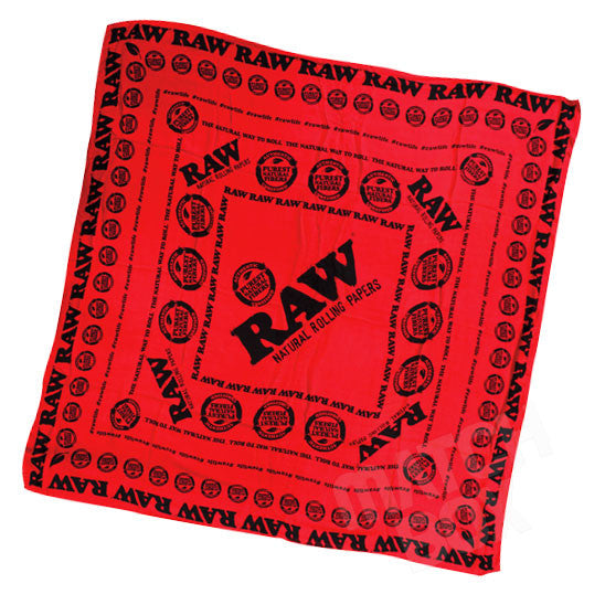 RAW Ultra Soft Vegan Fashion Scarf (Bright Red)