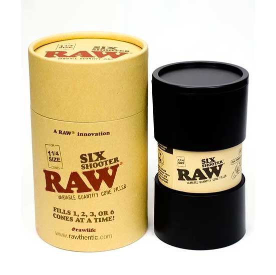 RAW Six Shooter Variable Quantity Cone Filler - 1/4 Size