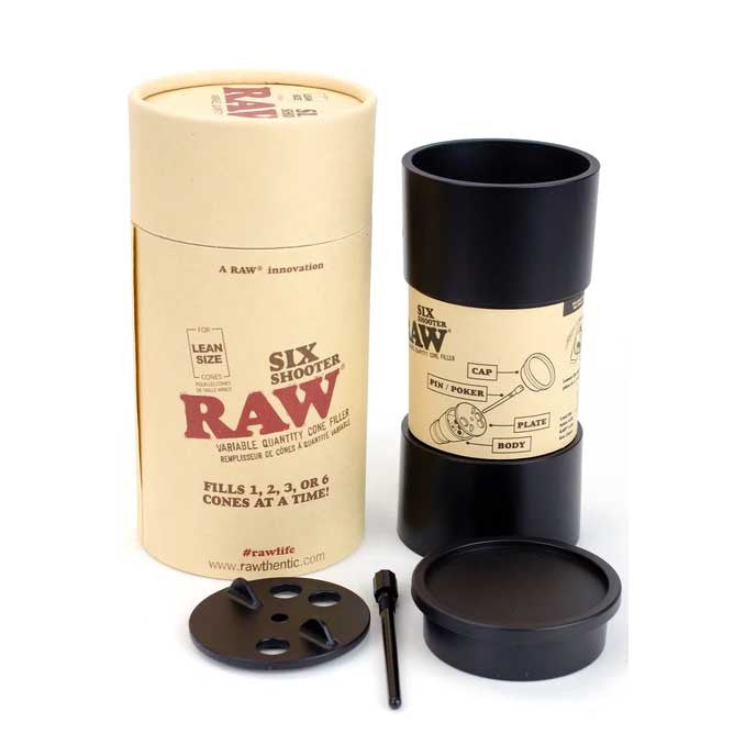 RAW Six Shooter Variable Quantity Cone Filler - Lean